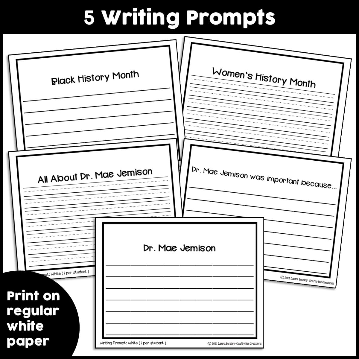 Mae jemison craft activity