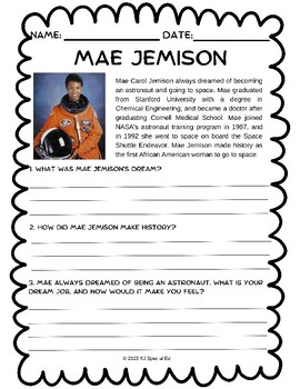 Mae jamison tpt