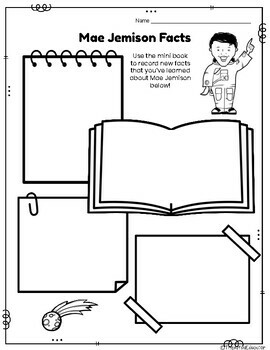 Mae jemison mini book and prehension