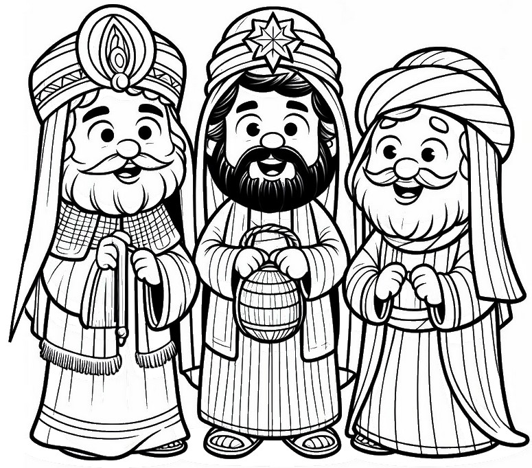 Coloring pages epiphany