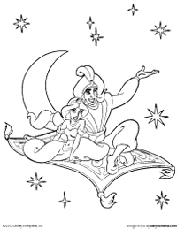 Aladdin jasmine bonus activities hooked pany book club