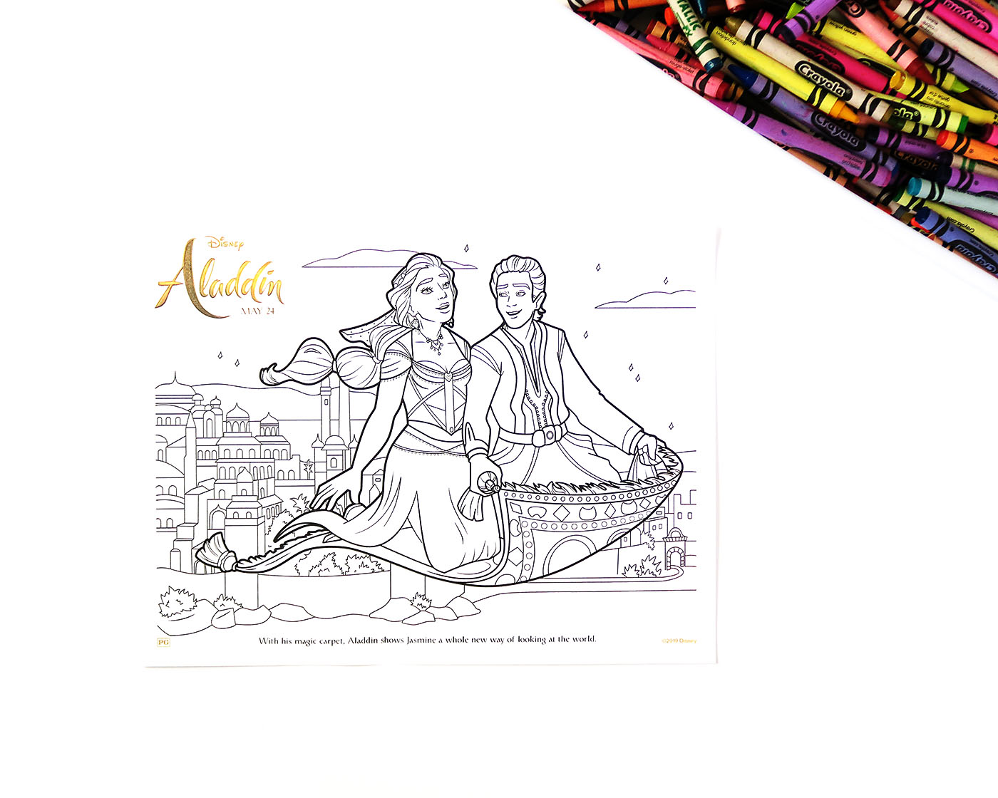 Aladdin printable coloring pages and activities â all for the boys