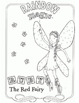 Rainbow fairies by daisy meadows coloring pages by jessicas jumble