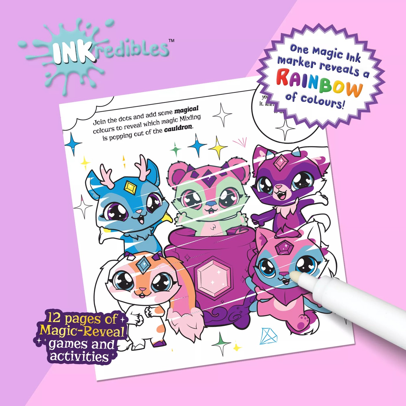 Inkredibles activity kit magic mixies mixlings stralia