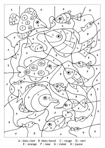 Magic coloring