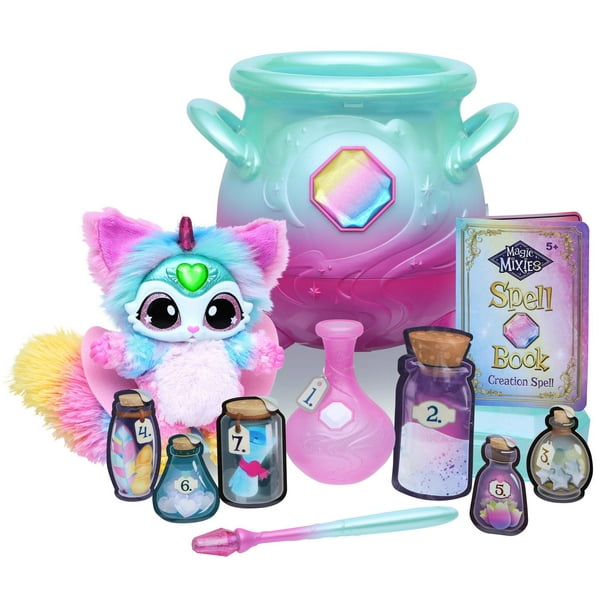 Magic mixies rainbow magic uldron interactive plush