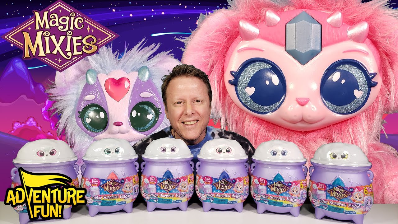 Agic ixies âcolor surprise agicâ cauldrons exclusive plush ixies adventure fun toy review