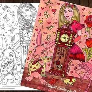 Magic mixies mixlings coloring page printable coloring page downloadable coloring sheet coloring pages for kids volume