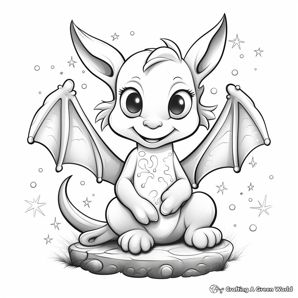 Magical coloring pages