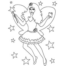 Top free printable beautiful fairy coloring pages online