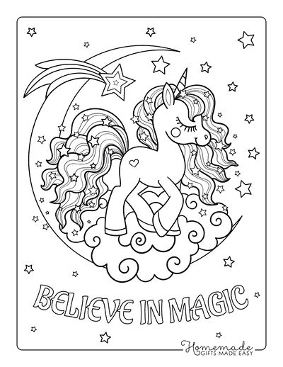 Magical unicorn coloring pages for kids adults unicorn coloring pages mermaid coloring pages love coloring pages