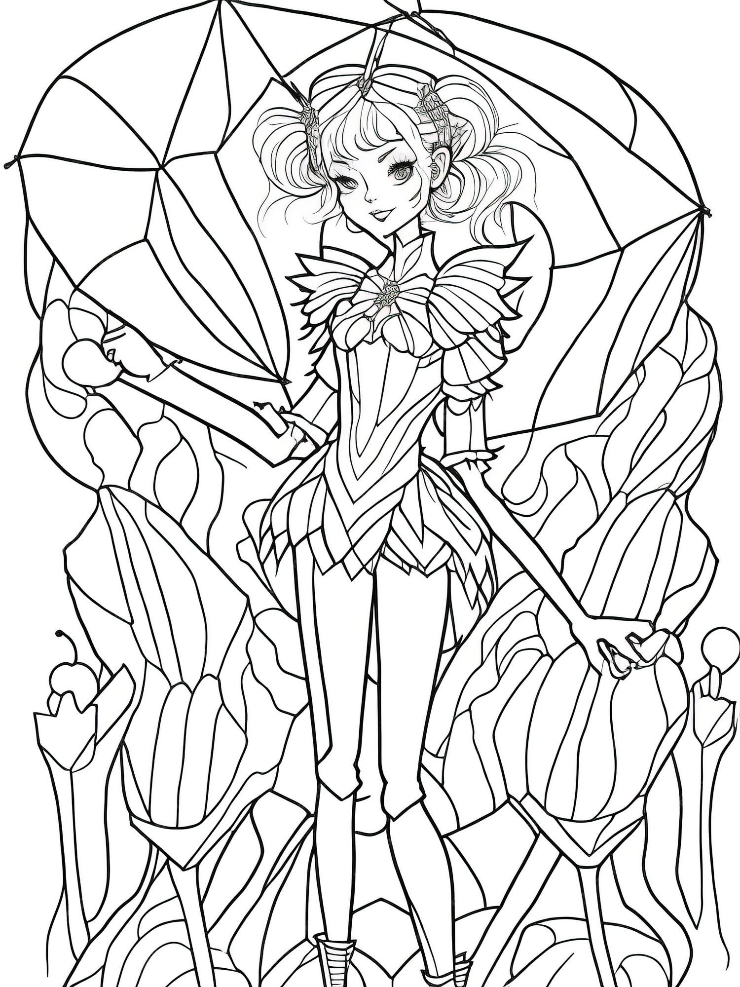 Premium vector magical circus delights funfilled coloring book for children