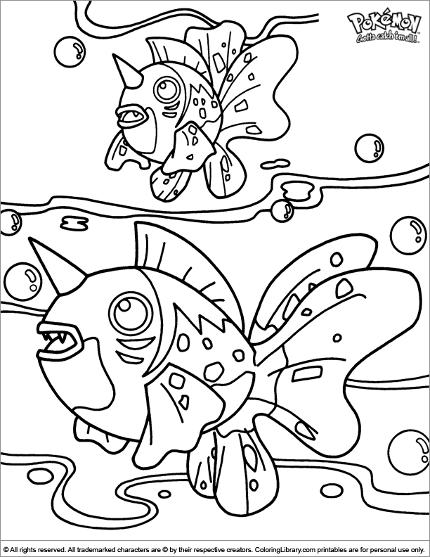 Coloring book page