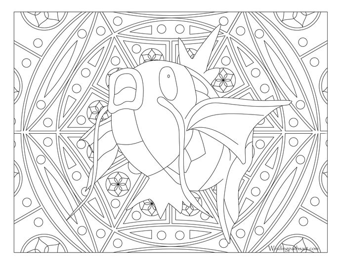 Magikarp pokemon pokemon coloring pages pokemon coloring free coloring pages
