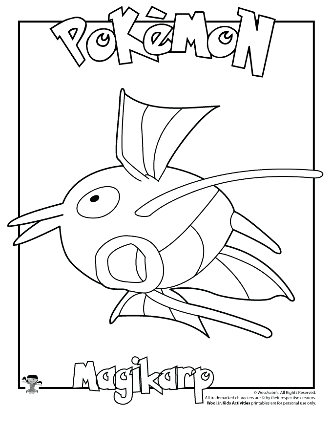 Magikarp coloring page woo jr kids activities pokemon coloring pages pikachu coloring page coloring pages