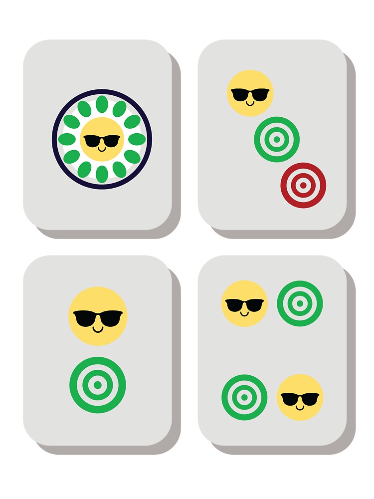 Mahjong emoji kids t