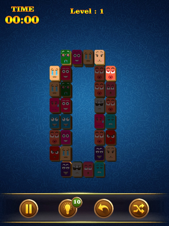 Mahjong for emoji apps