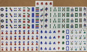 Mahjong tiles