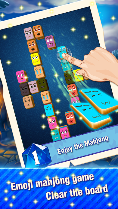 Mahjong for emoji apps
