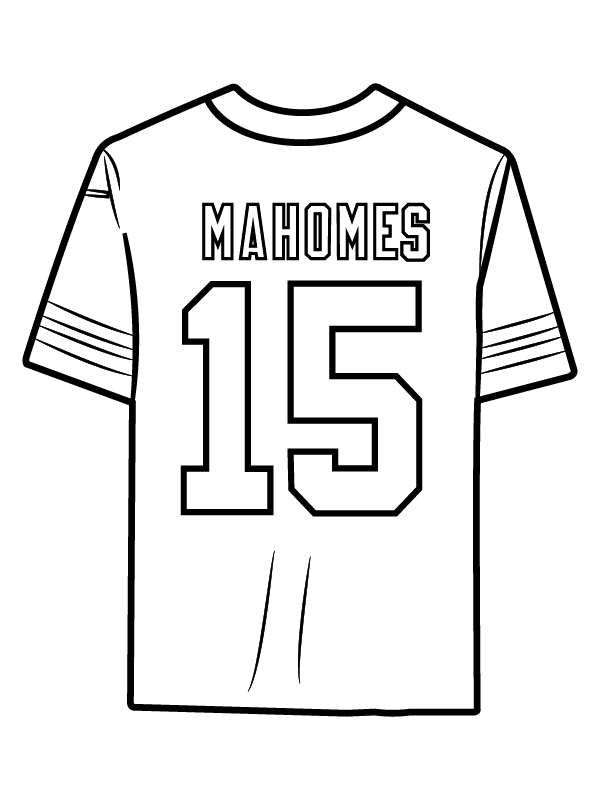 Patrick mahomes jersey fãrbung seite