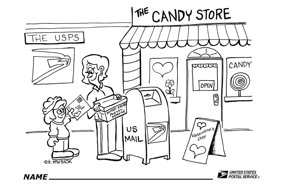 Usps color of love