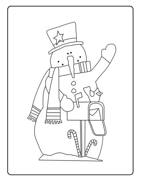 Christmas coloring pages