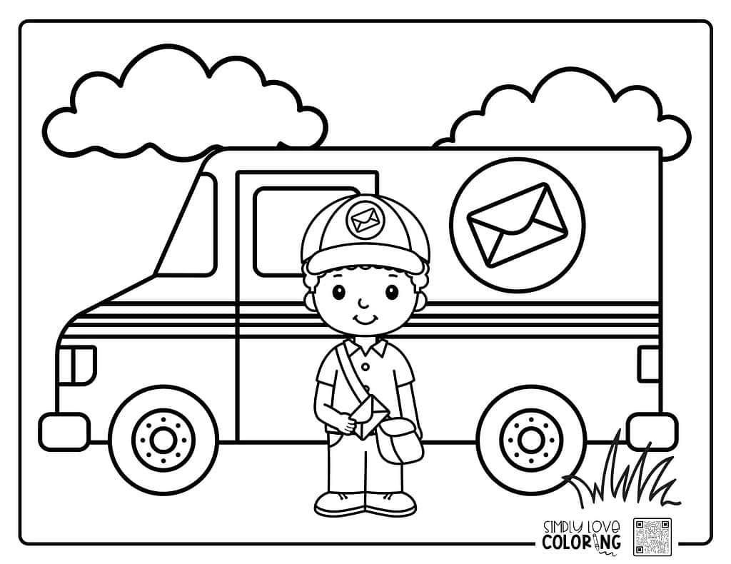 Profession coloring pages free pdf printables