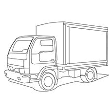 Postal truck coloring free printable truck coloring pages coloring pages monster truck coloring pages