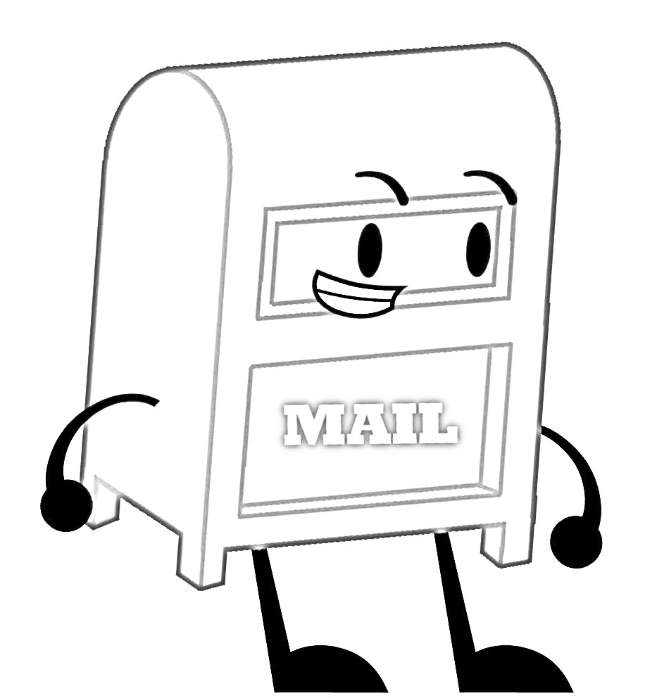 Mailbox om oc version coloring page by blakedennis on