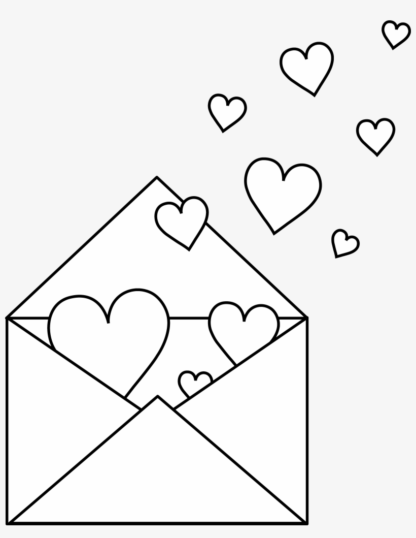 Colorable love letter