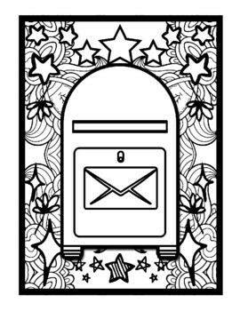 Mailbox mindfulness mandala coloring pages printable coloring sheets pdf