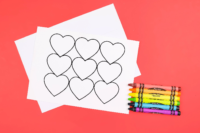 Printable coloring page happy mail printables mad in crafts