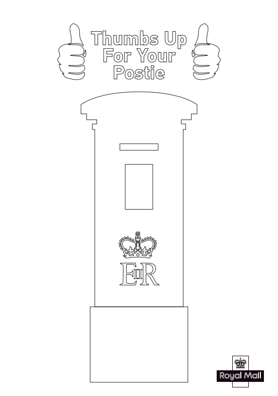 Royal mail on x want something fun for the kids to do whilst thanking their posties at the same time weve got some beautiful templates which you can print at home for