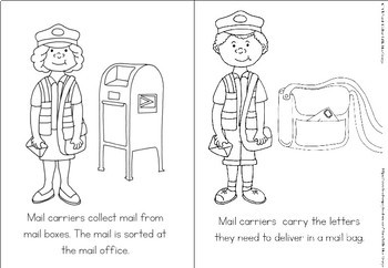 Munity helpers coloring book