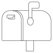 Mail emoji coloring pages free coloring pages