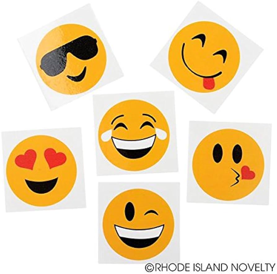 Rhode island novelty emoticon tattoos toys games