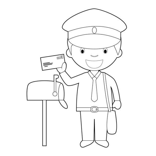 Postman free stock vectors