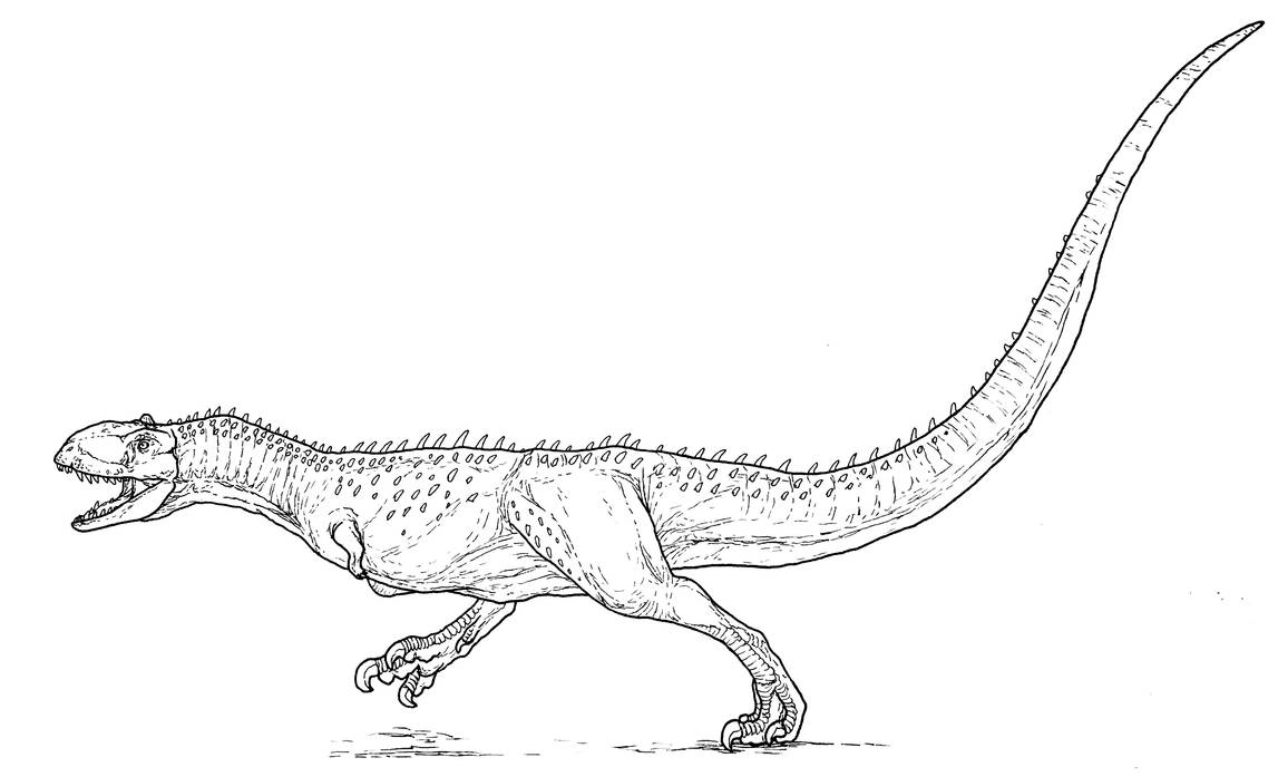 Majungasaurus by chappiefeathers on