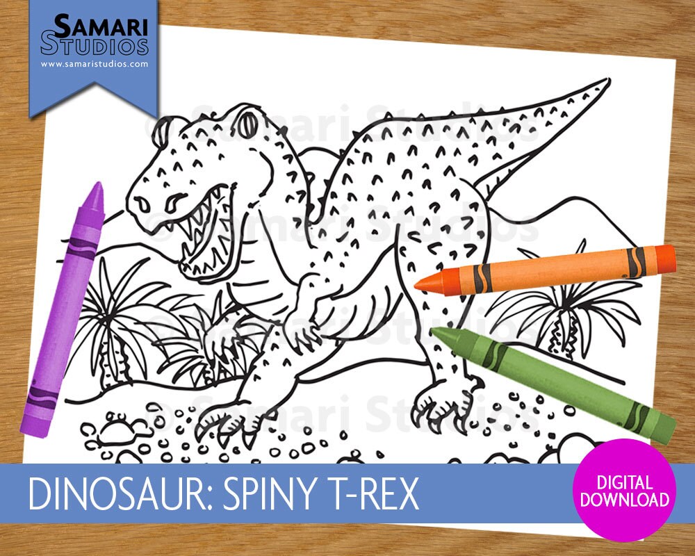 Dinosaur spiny t