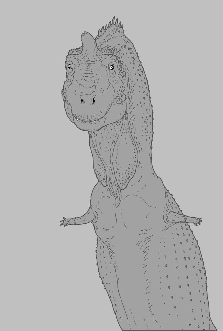 Majungasaurus mating display in concept art characters prehistoric animals animal sketches