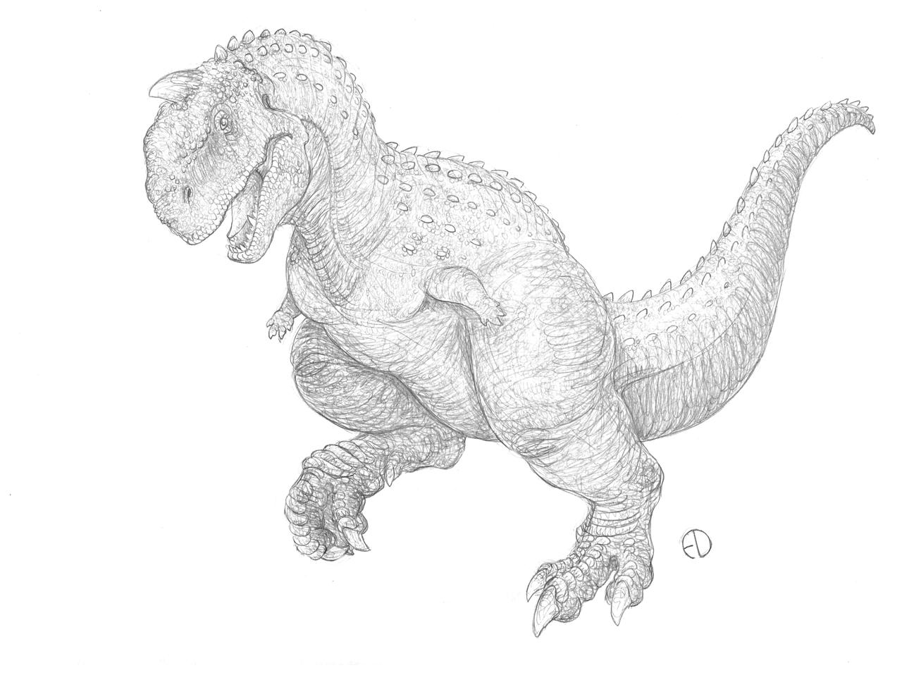Majungasaurus by saurarch on