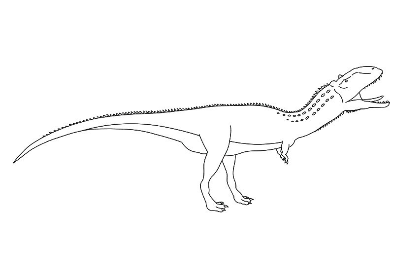 Majungasaurus artsheet