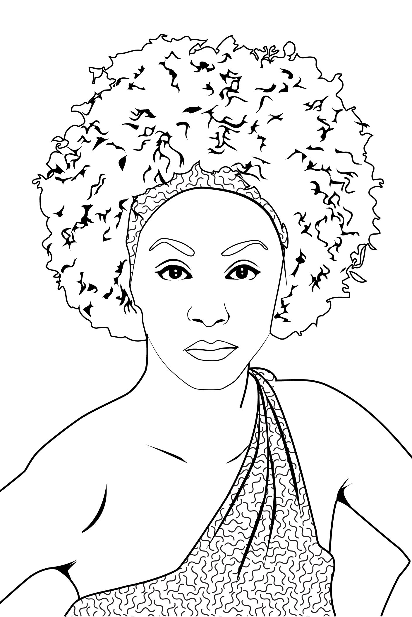 Draw any photo into a coloring book page line art by indielearn