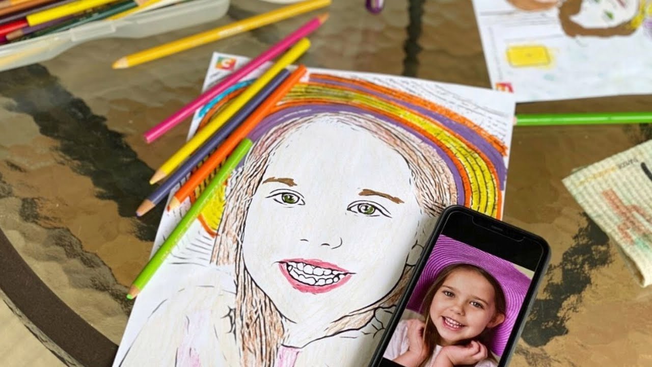 Turn your fave photos into custo coloring pages with this free app