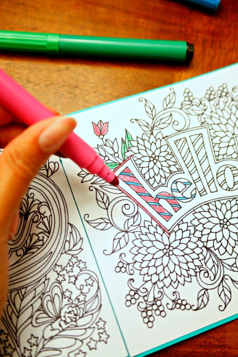 Diy adult coloring book