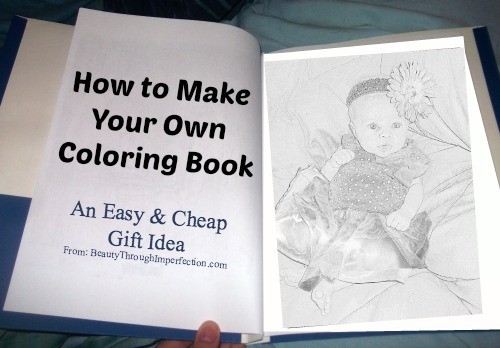 How to make your own coloring book