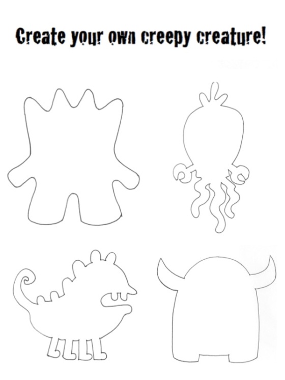 Monster crafts design in play