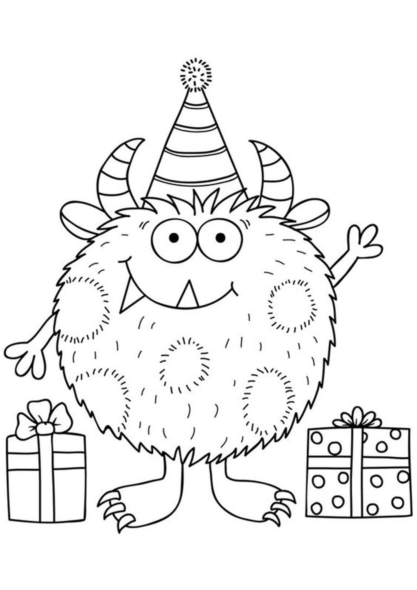Free easy to print monster coloring pages monster coloring pages monster quilt coloring pages