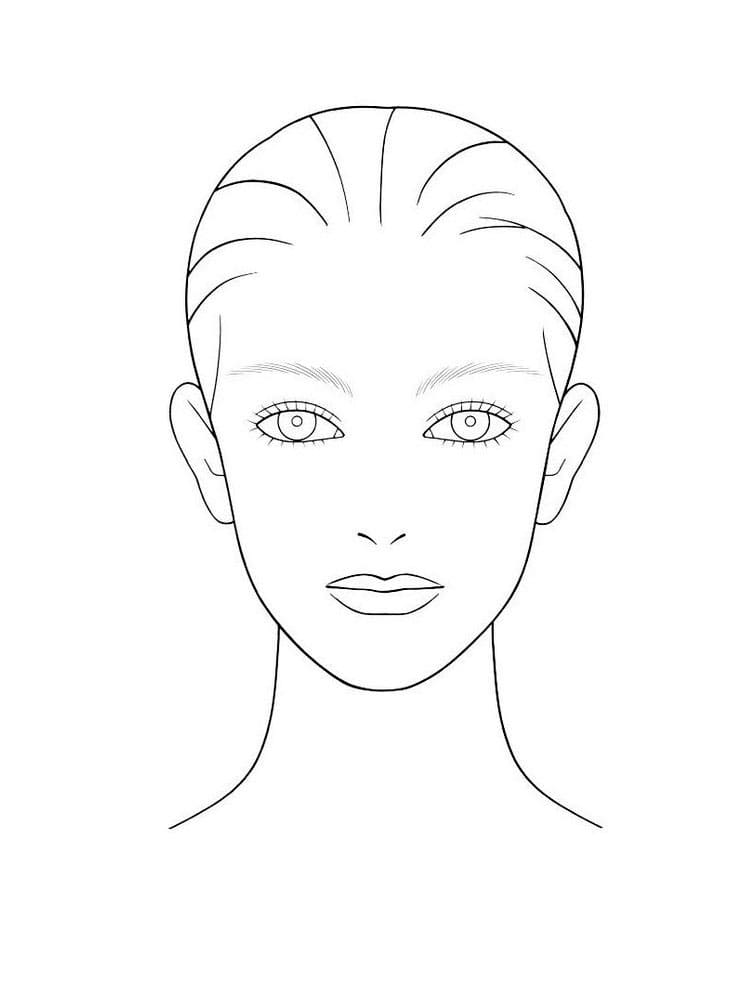 Makeup coloring pages coloring pages for girls