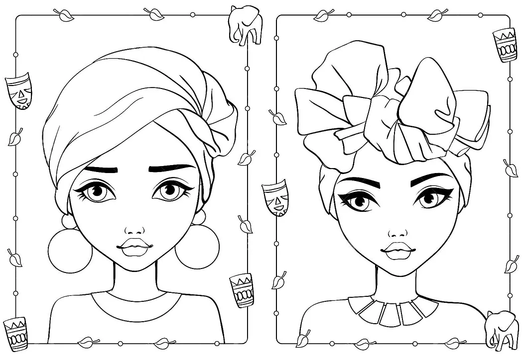 Makeup malvorlagen